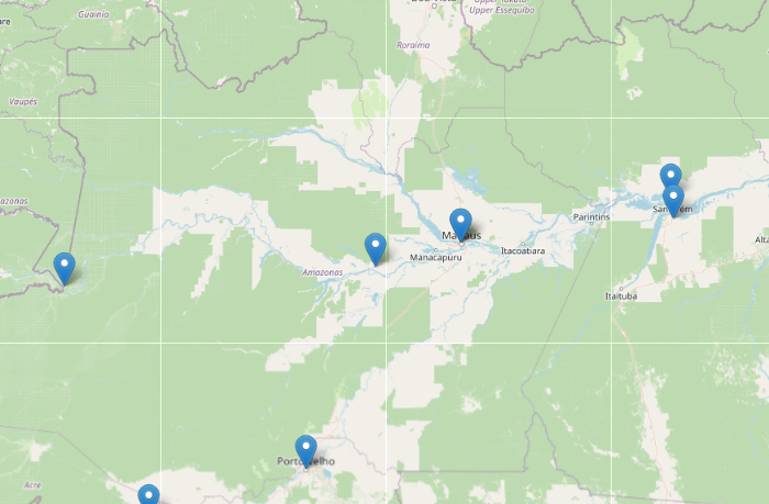 Plataforma de compensação de carbono